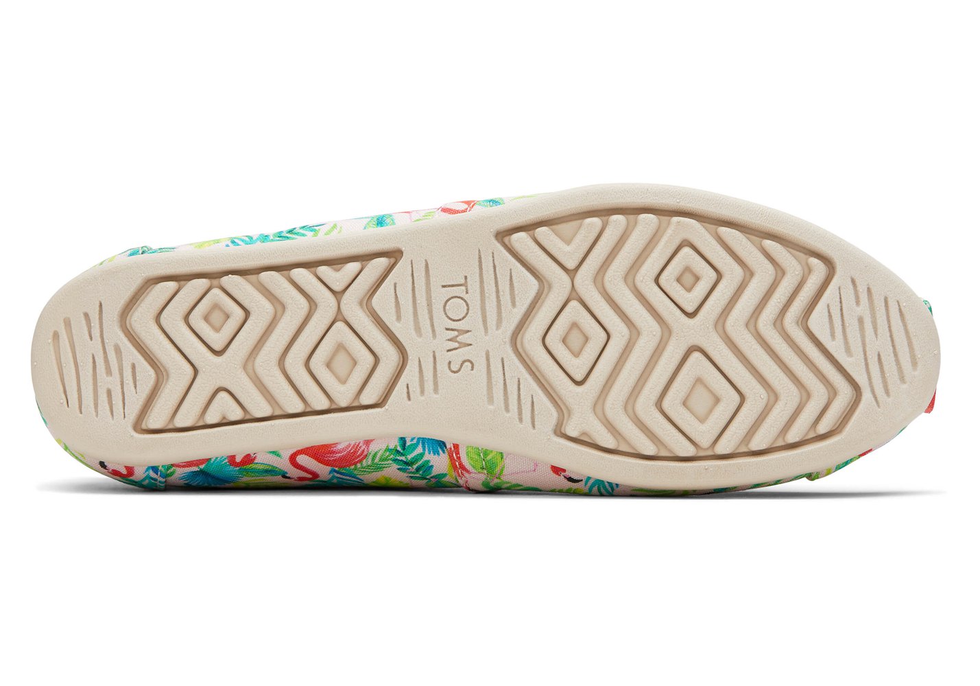 Toms Espadryle Damskie Kolorowe - Alpargata Paper Source - 91FONMSEZ